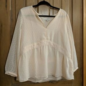Baby Pink Loft Blouse